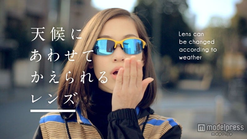 水原希子／新CM「“Tokyo Pop” Zoff Running篇」