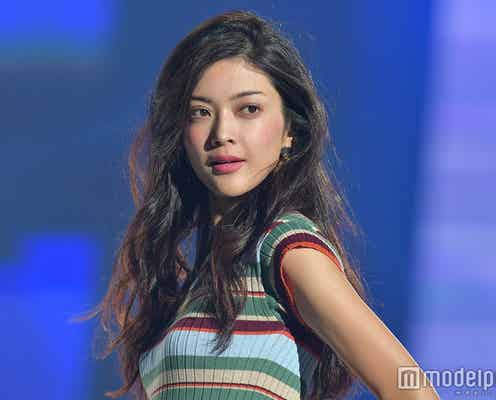 「西郷どん」抜擢の田中道子、9頭身の美ボディくっきり<神コレ2018S/S>