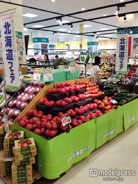 「イトーヨーカドー北海道フェア」野菜売り場