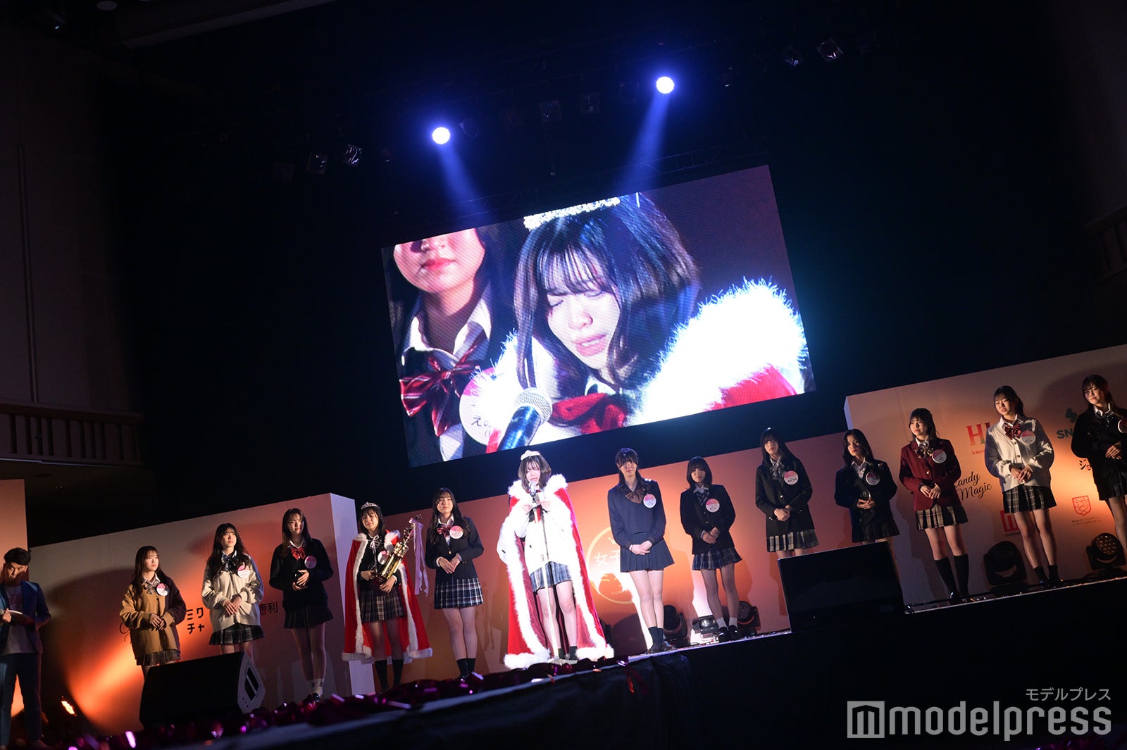 「女子高生ミスコン2023」ファイナル審査の様子（C）モデルプレス