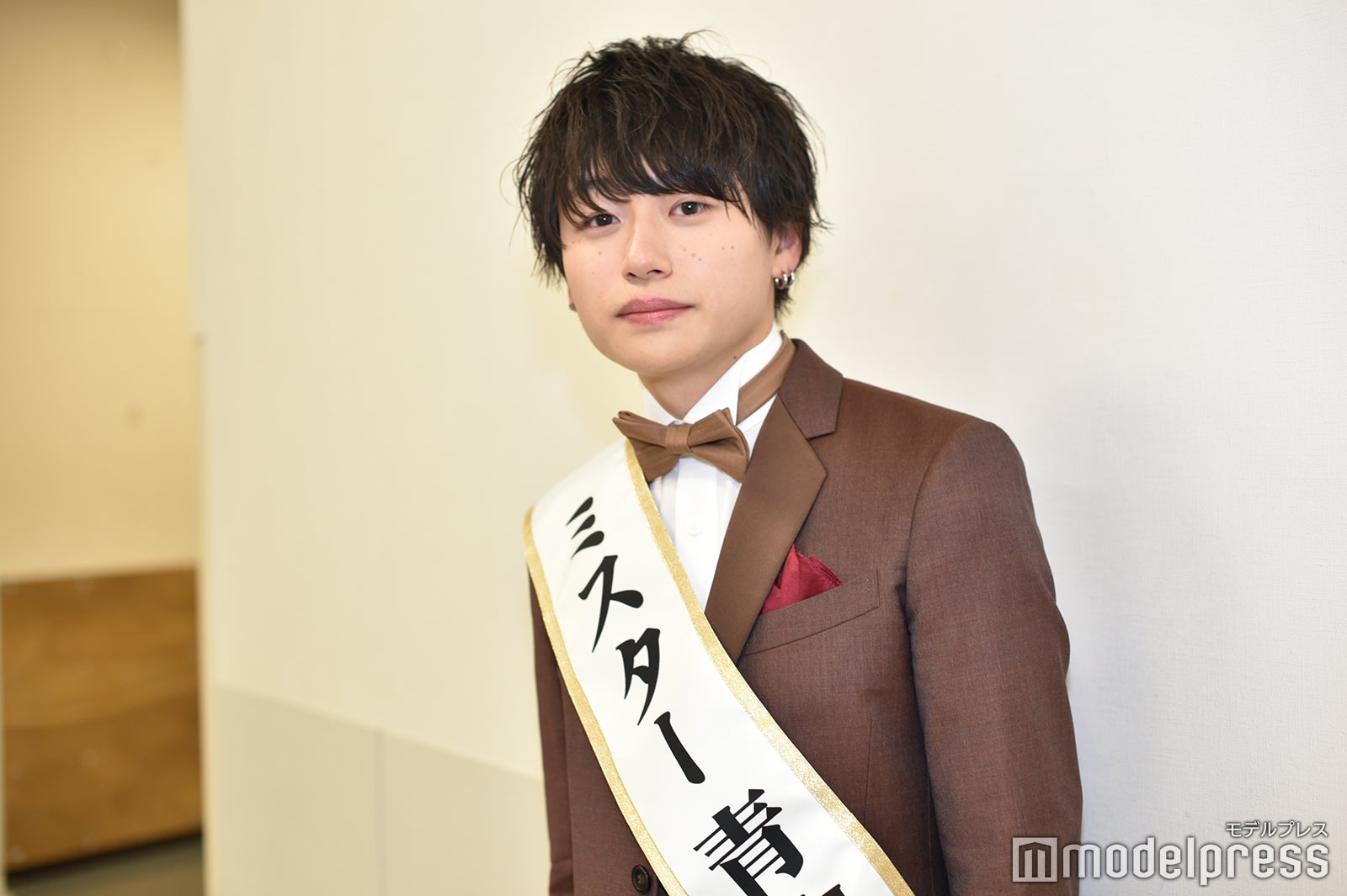 「ミスター青山コンテスト2022」グランプリを受賞した和田怜さん（C）モデルプレス