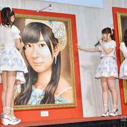 「AKB48選抜総選挙ミュージアム」のオープニングセレモニーの様子