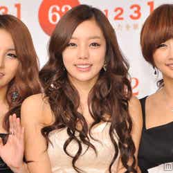 「紅白歌合戦」に初出演するKARA(左から)ギュリ、ハラ、ニコル