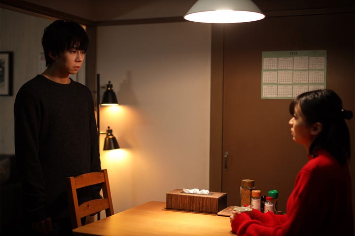 北山宏光、鳴海唯「君が獣になる前に」第4話より(C)テレビ東京