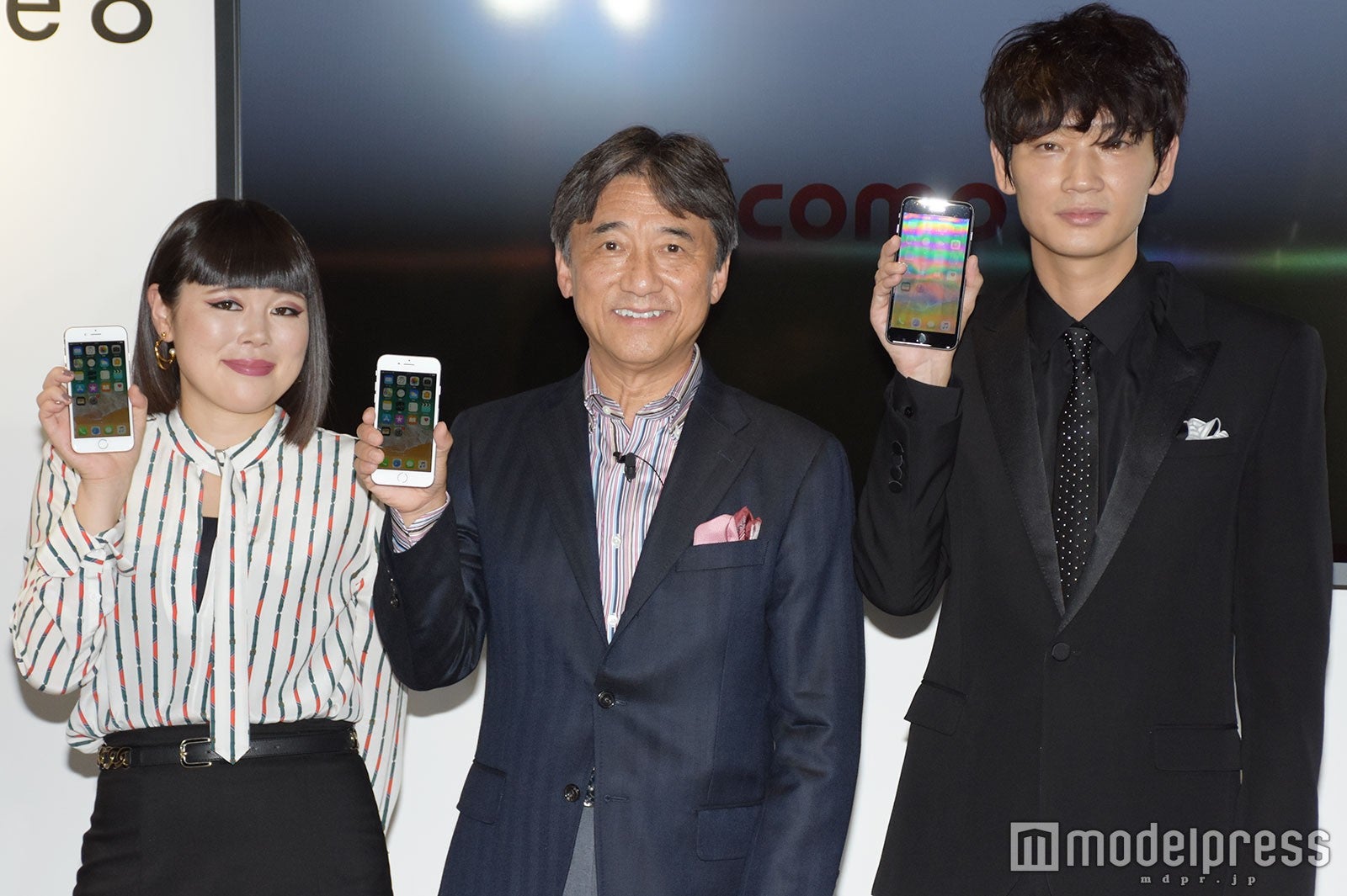 NTTドコモセレモニーの様子（C）モデルプレス