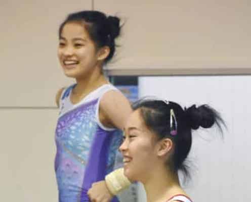 体操の畠田、姉妹で五輪目指す 世界選手権代表が練習公開