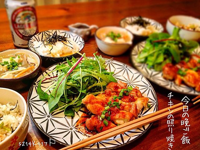 みんな大好きなテリヤキチキンの献立特集 より味わえる副菜 付け合わせをご紹介 モデルプレス