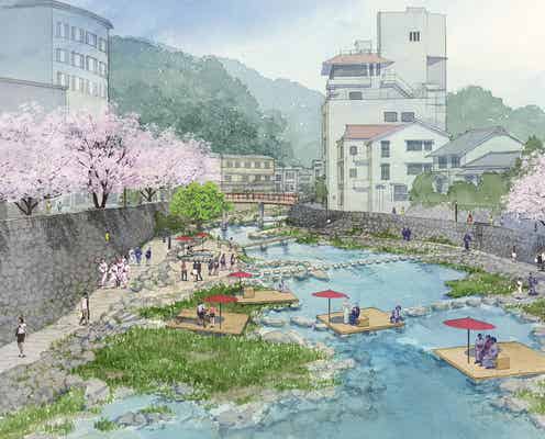 「星野リゾート 界 長門」2020年開業へ、露天風呂付客室や川床テラスも整備