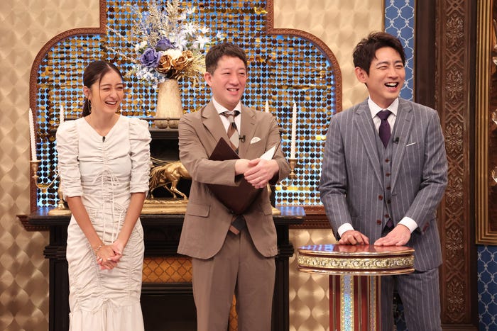 みちょぱ、高橋茂雄、小泉孝太郎(C)フジテレビ