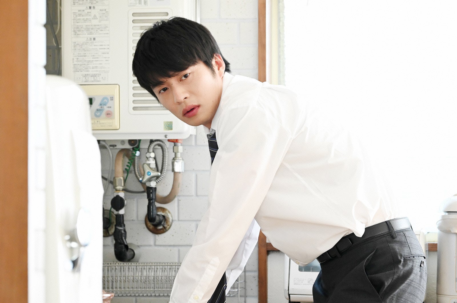 田中圭／「シロでもクロでもない世界で、パンダは笑う。」第4話より（C）日本テレビ
