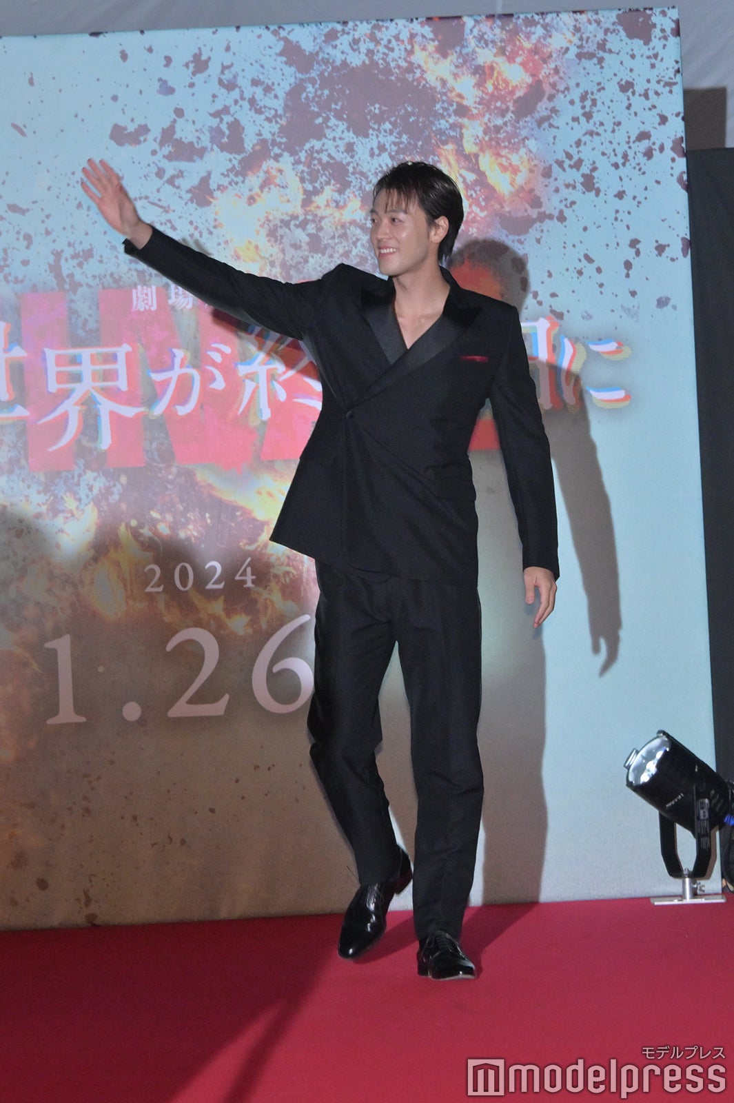 レッドカーペットに登場した竹内涼真（C）モデルプレス