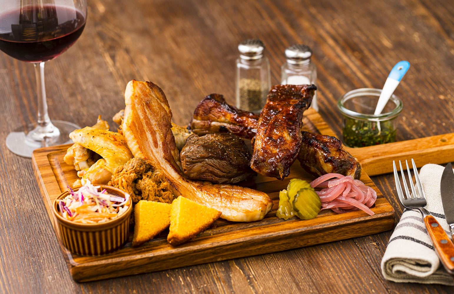 BBQプレート～NYスタイル～（提供画像）