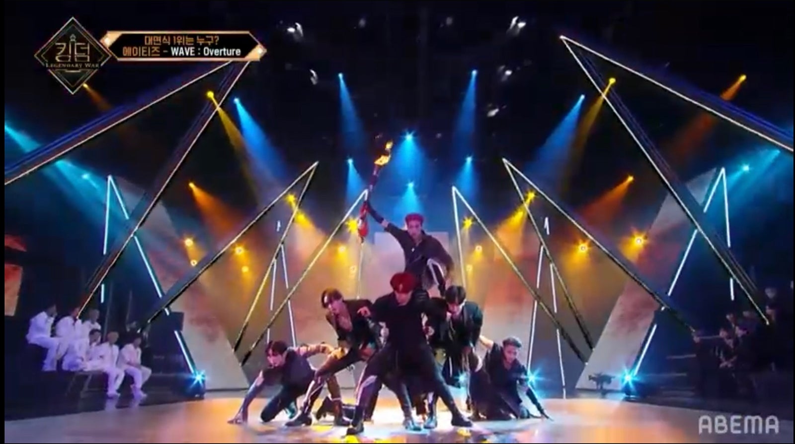 ATEEZ「KINGDOM：LEGENDARY WAR」1話より（C）AbemaTV, Inc.