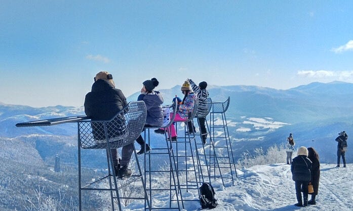人気の絶景撮影スポット、Cloud Bar（クラウドバー）