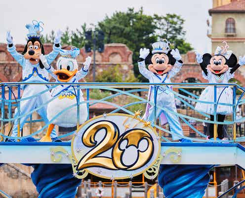 TDSアニバーサリーイベント「東京ディズニーシー20周年:タイム・トゥ・シャイン!」スタート 水上グリーティングやデコレーション、グッズ&メニューも