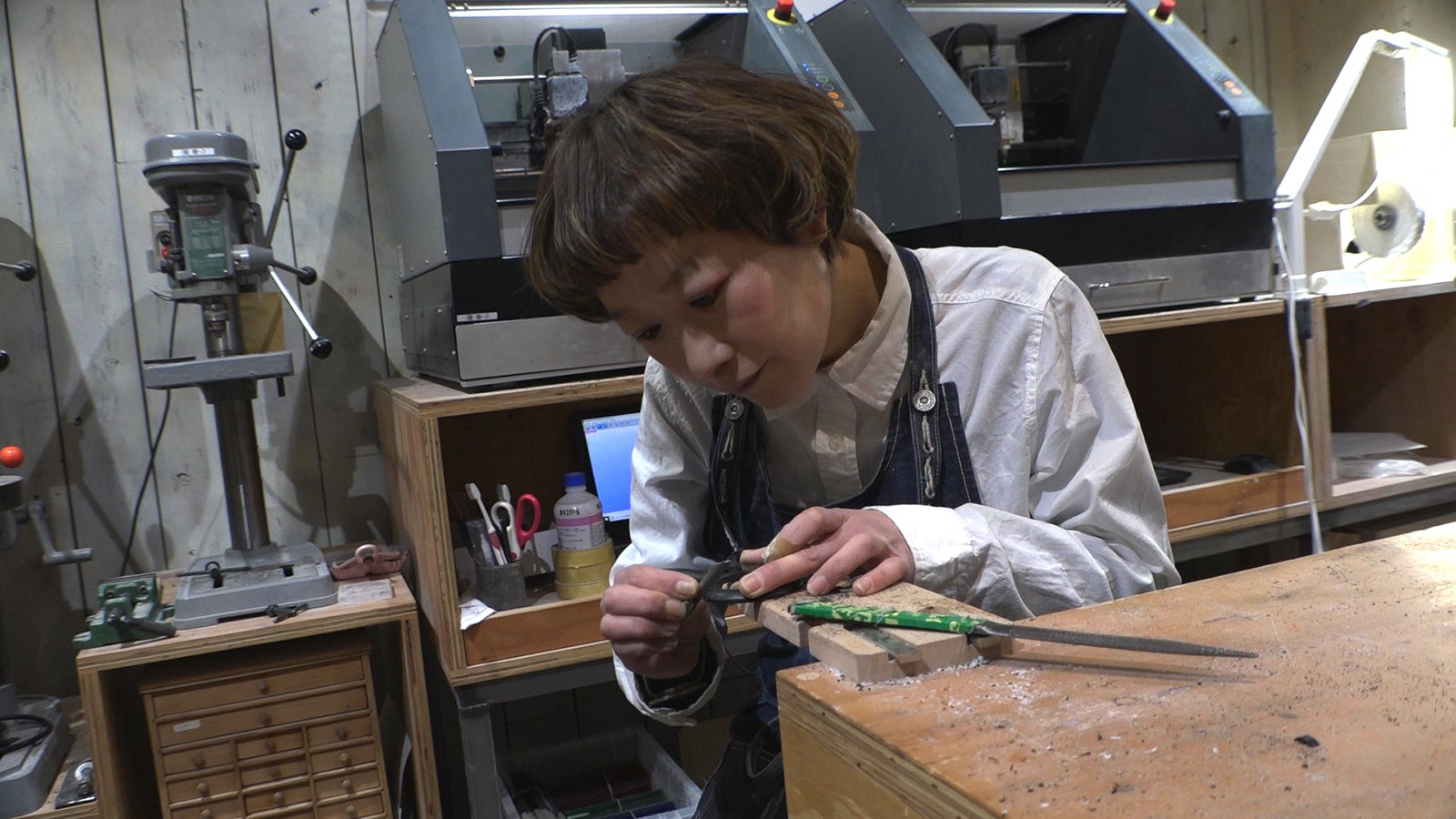 川谷萌さん（写真提供：関西テレビ）