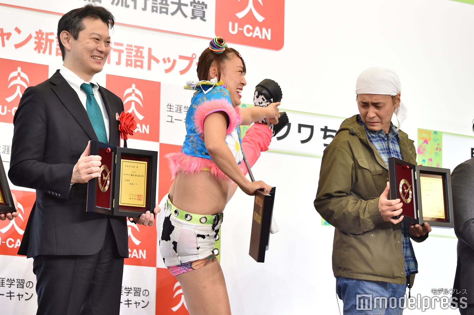 中野博之氏、フワちゃん、ヒロシ（C）モデルプレス