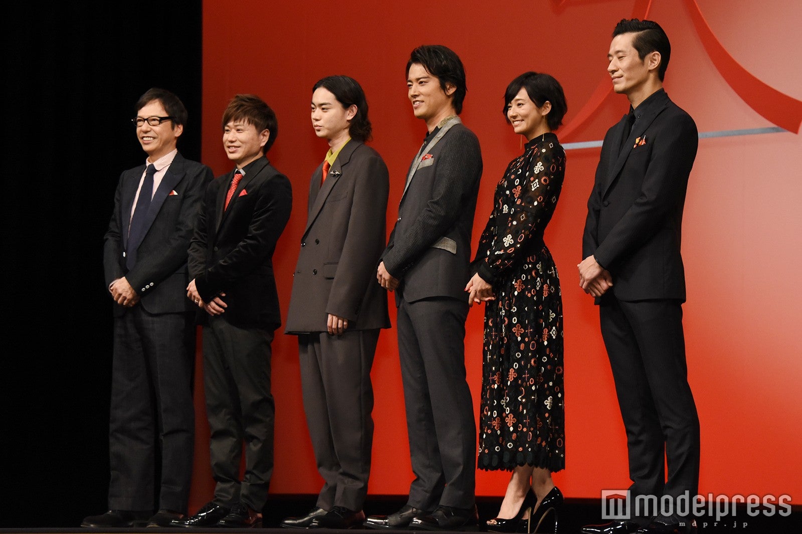 板尾創路監督、川谷修士、菅田将暉、桐谷健太、木村文乃、三浦誠己 （C）モデルプレス