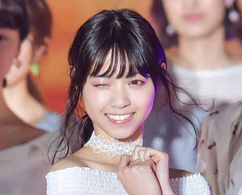 乃木坂46西野七瀬、肩出し&ウインクに3万人うっとり 黄色い声を「噛み締めました」<GirlsAward 2017 S/S>