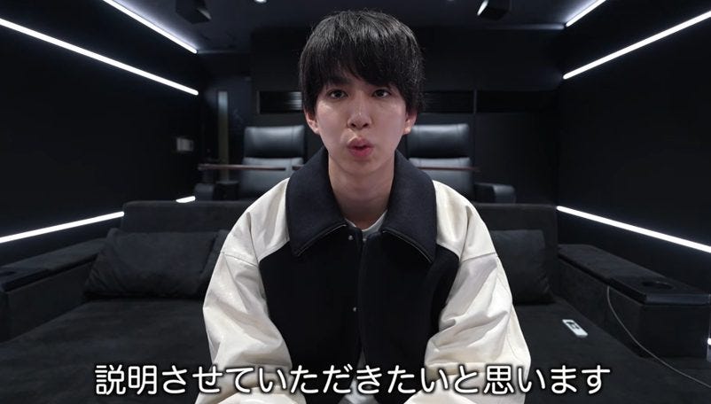 はじめしゃちょー、騒動の件を結婚・出産の時系列で語り、謝罪