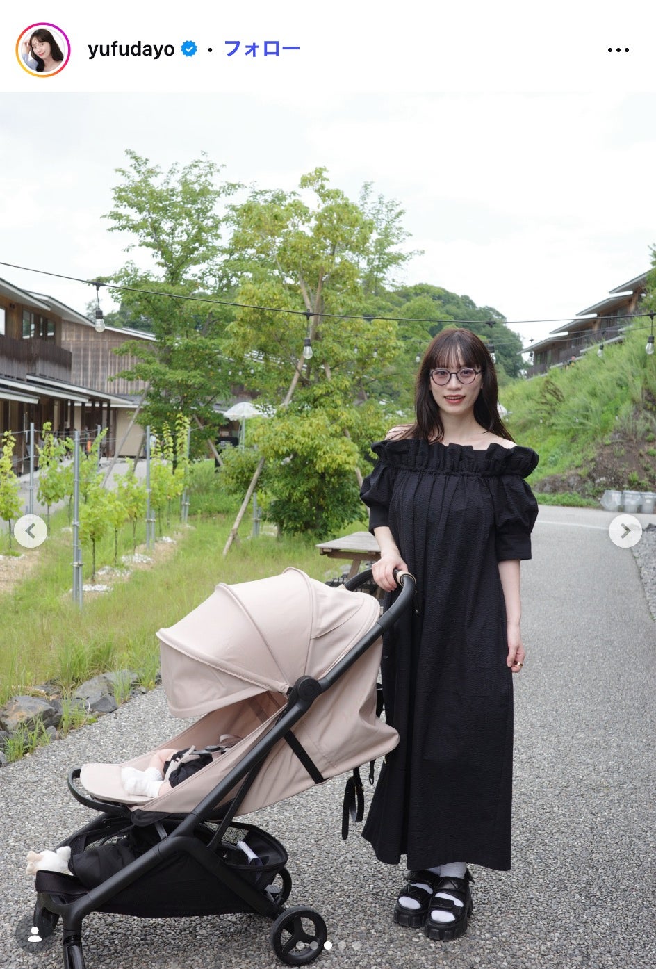 由布菜月Instagramより
