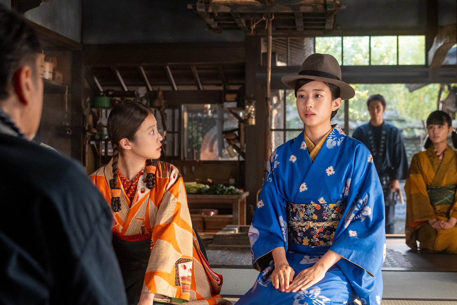 今田美桜、河合優実「あんぱん」（C）NHK