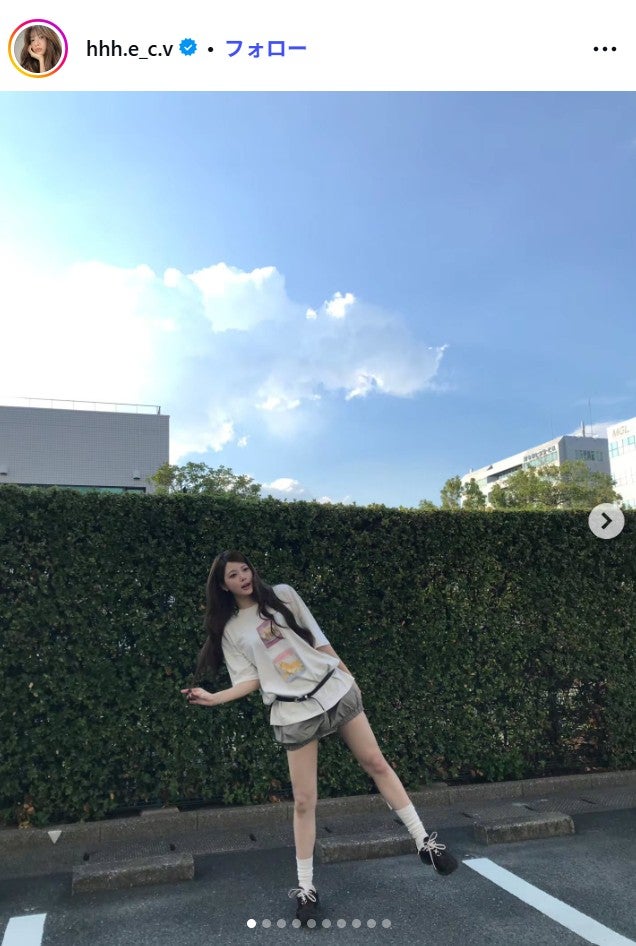 HONG EUNCHAE Instagramより