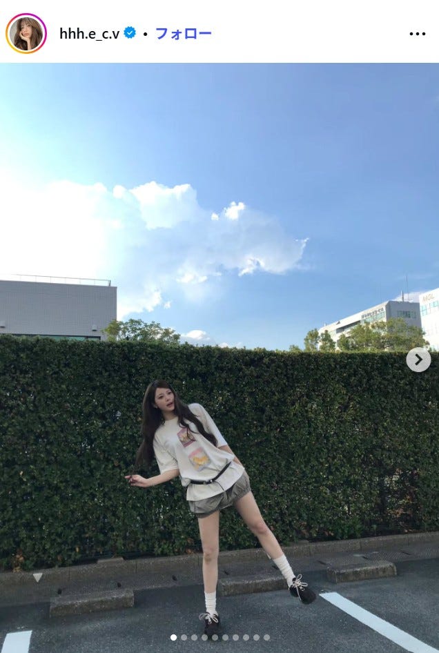 HONG EUNCHAE Instagramより