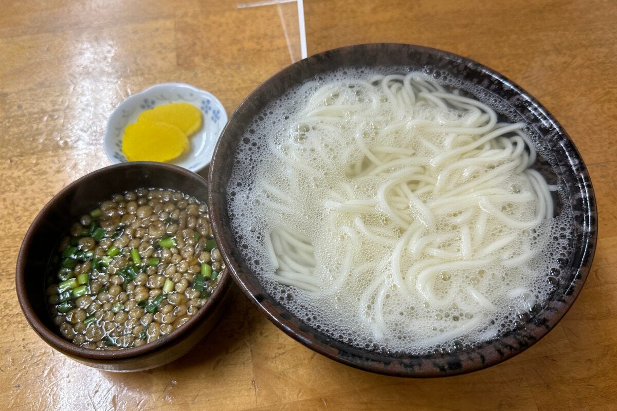 釜揚げうどん・戸隠