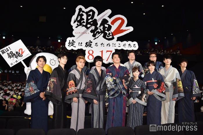 映画『銀魂2 掟は破るためにこそある』完成披露試写会より (C)モデルプレス