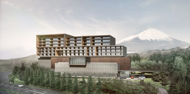 「アンバウンド コレクション by Hyatt」静岡に2022年開業、富士山一望&モータースポーツミュージアムも併設