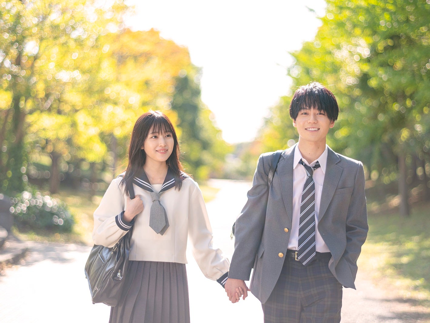 福本莉子＆Travis Japan松田元太、初々しさ残る絶妙な距離感「君が落とした青空」メイキング映像・場面写真解禁 