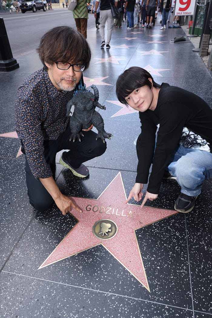山崎貴監督、神木隆之介(提供写真)