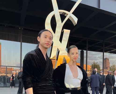 山崎賢人、ベルリンで開催「SAINT LAURENT」コレクション出席 水原希子&SEVENTEENジョンハンとも交流