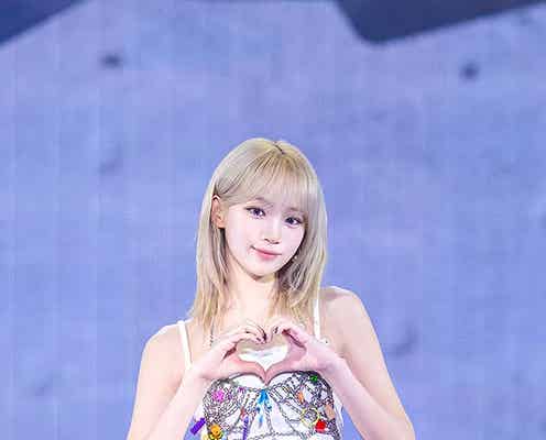 LE SSERAFIM、“エグい”新曲の振付はEASYでなかった「一番大変だったと自信を持って言えます」<「EASY」メディアショーケース>