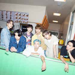 （左から）JIMIN、JUNG KOOK、J-HOPE、JIN、RM、V、SUGA／BTS（Photo by Big Hit Entertainment）