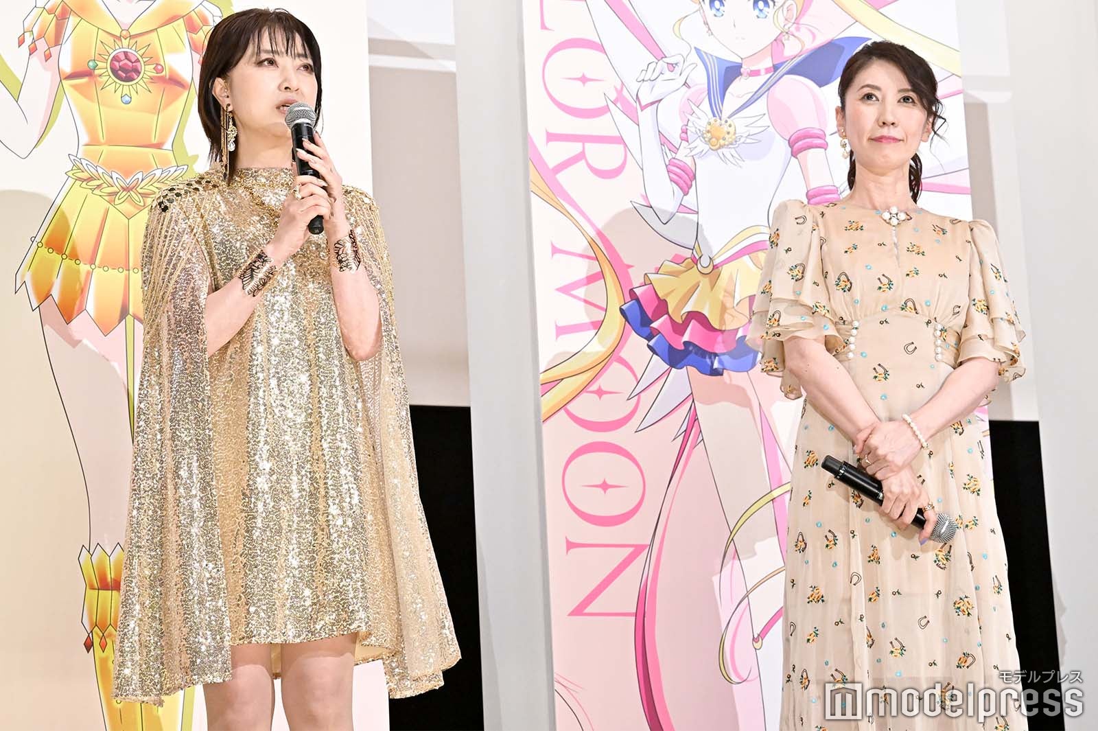 林原めぐみ、三石琴乃（C）モデルプレス