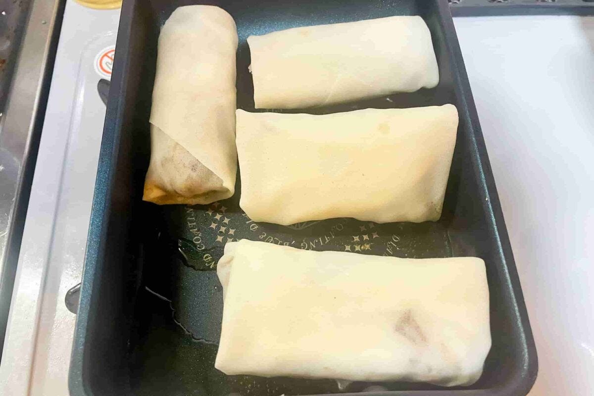 パリパリきのこ春巻き