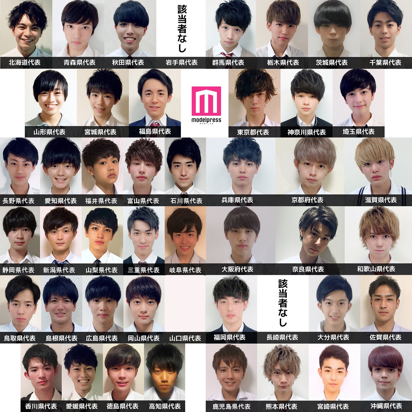 「男子高生ミスターコン2018」各都道府県で“一番のイケメン高校生”を発表　セミファイナリスト出揃う＜SNS審査結果＞