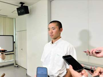 今春センバツ4強の専大松戸 高貝主将「（大阪桐蔭と）やりたい」 選手宣誓の千葉東・尾沢主将は“神頼み” 高校野球千葉大会抽選会