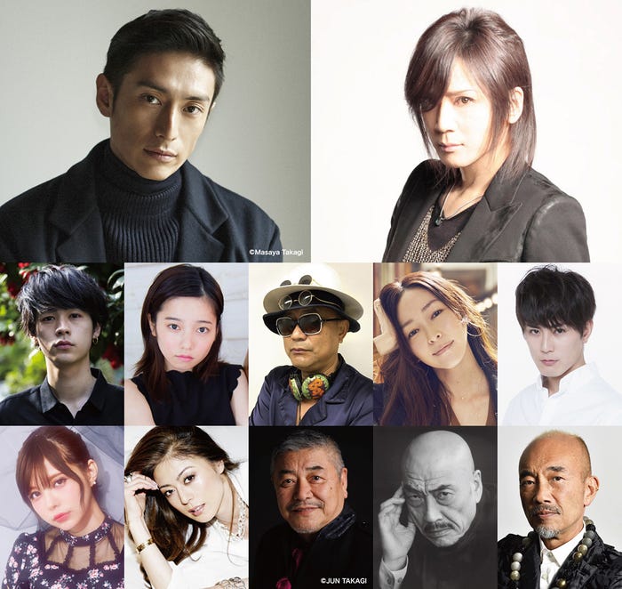 (上段左から)伊勢谷友介、京本政樹(中段左から)成田凌、島崎遥香、ブラザートム、麻生久美子、間宮祥太朗(下段左から)益若つばさ、武田久美子、中尾彬、麿赤兒、竹中直人(C)2019映画「翔んで埼玉」製作委員会
