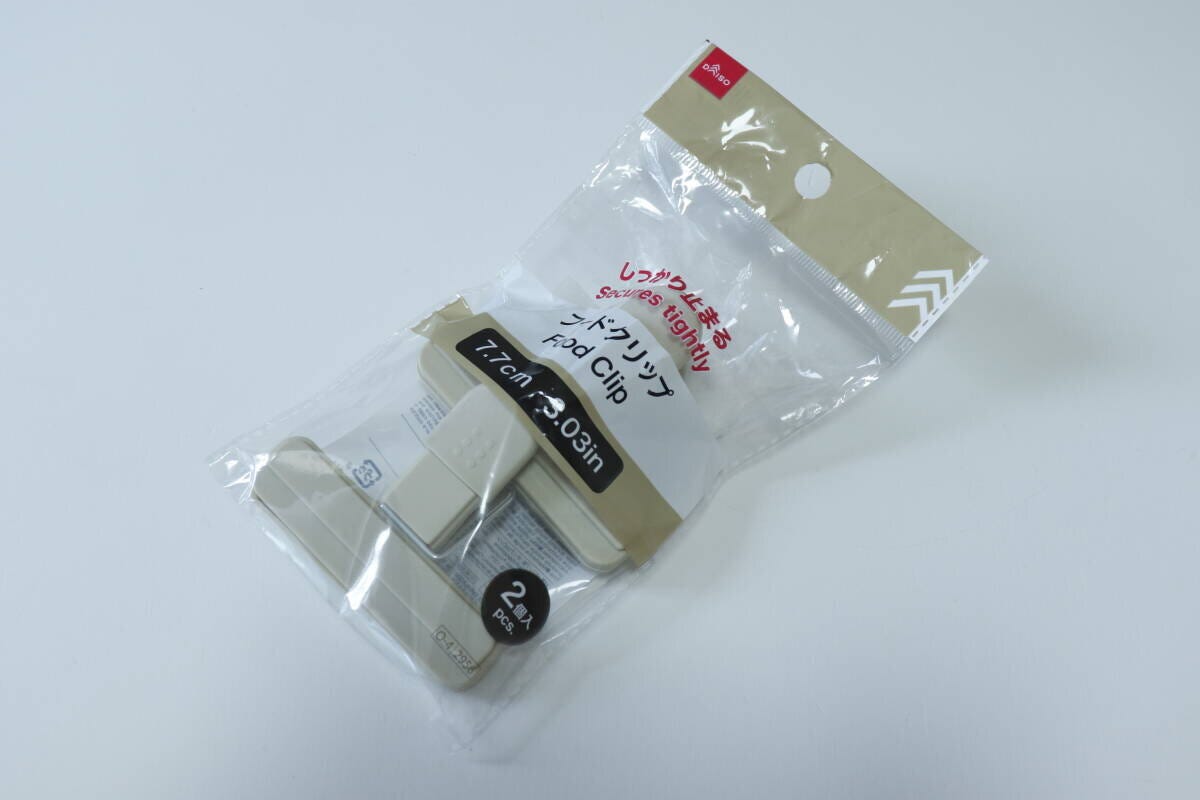 110円 ダイソーフードクリップ110円