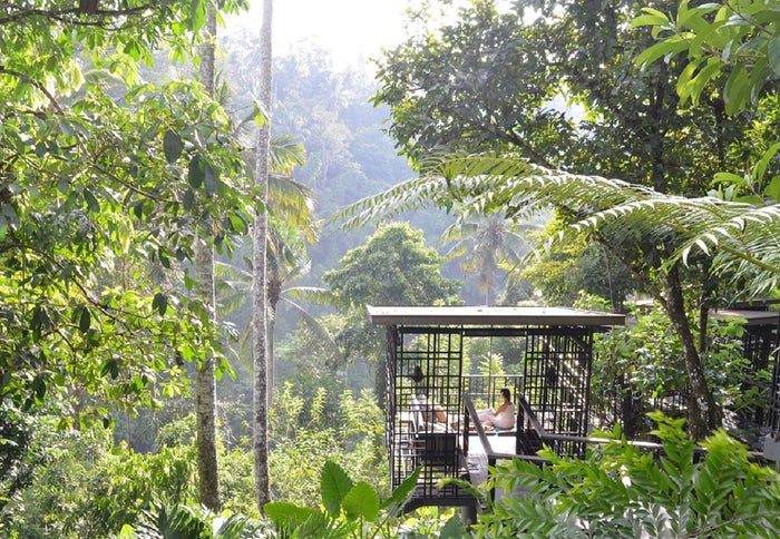 空中ガゼボ朝食/画像提供:星野リゾート