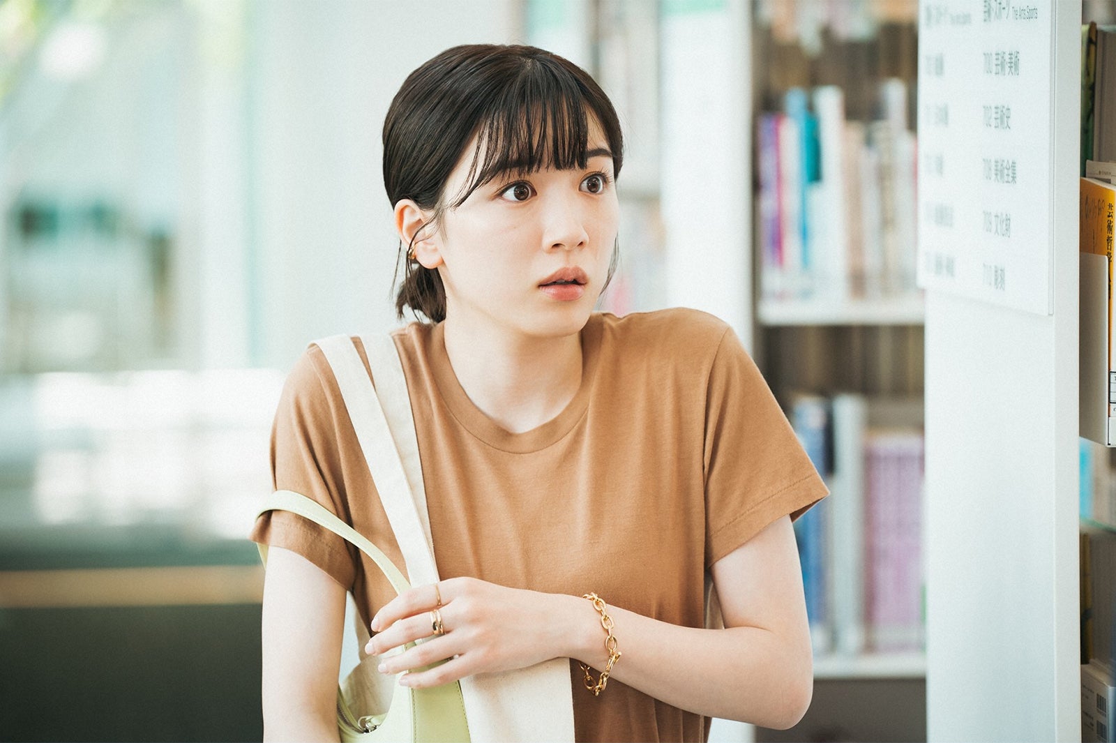 永野芽郁／「ユニコーンに乗って」第1話より（C）TBS／撮影：加藤春日