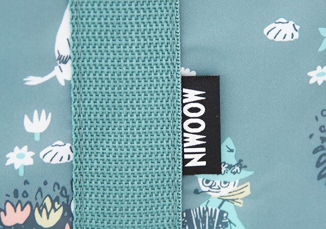 ムック本　付録　人気　おすすめ　オススメ　ランキング　宝島社　宝島　宝島チャンネル　ムーミン　moomin　ショッピングバッグ　エコバッグ　保冷ショッピングバッグ　保冷　買い物バッグ　マイバッグ　大容量　グリーン　ロゴ　スナフキン
