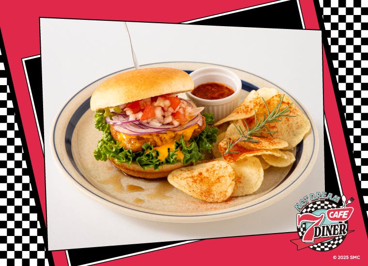 NCT DREAMテーマカフェが全国4都市で開催 ハンバーガーやシェイク等ダイナー風メニュー提供