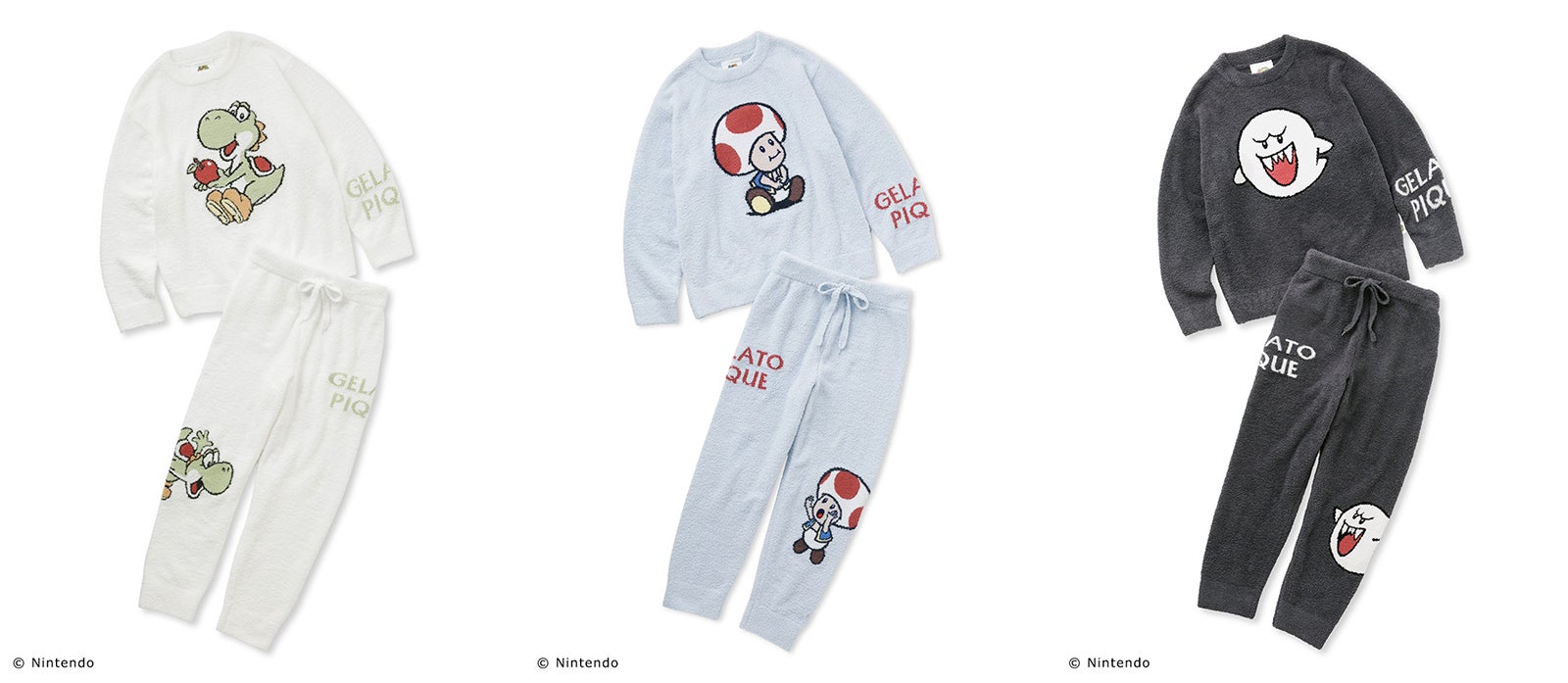 「SUPER MARIO meets GELATO PIQUE」第4弾コレクション（提供写真）