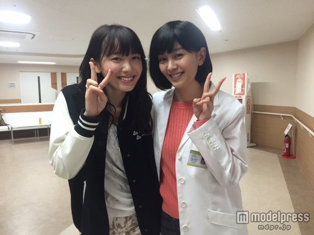 飯豊まりえ＆石橋杏奈「カイダン」コンビ再び 美女2ショット公開