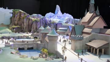 夢の世界 想像を ディズニーシー新エリア イメージ模型公開 23年開業 モデルプレス