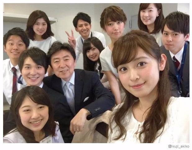 フジ・久慈暁子アナ、系列局新人集合ショット公開「美男美女」「はやくテレビで会いたい」期待の声相次ぐ